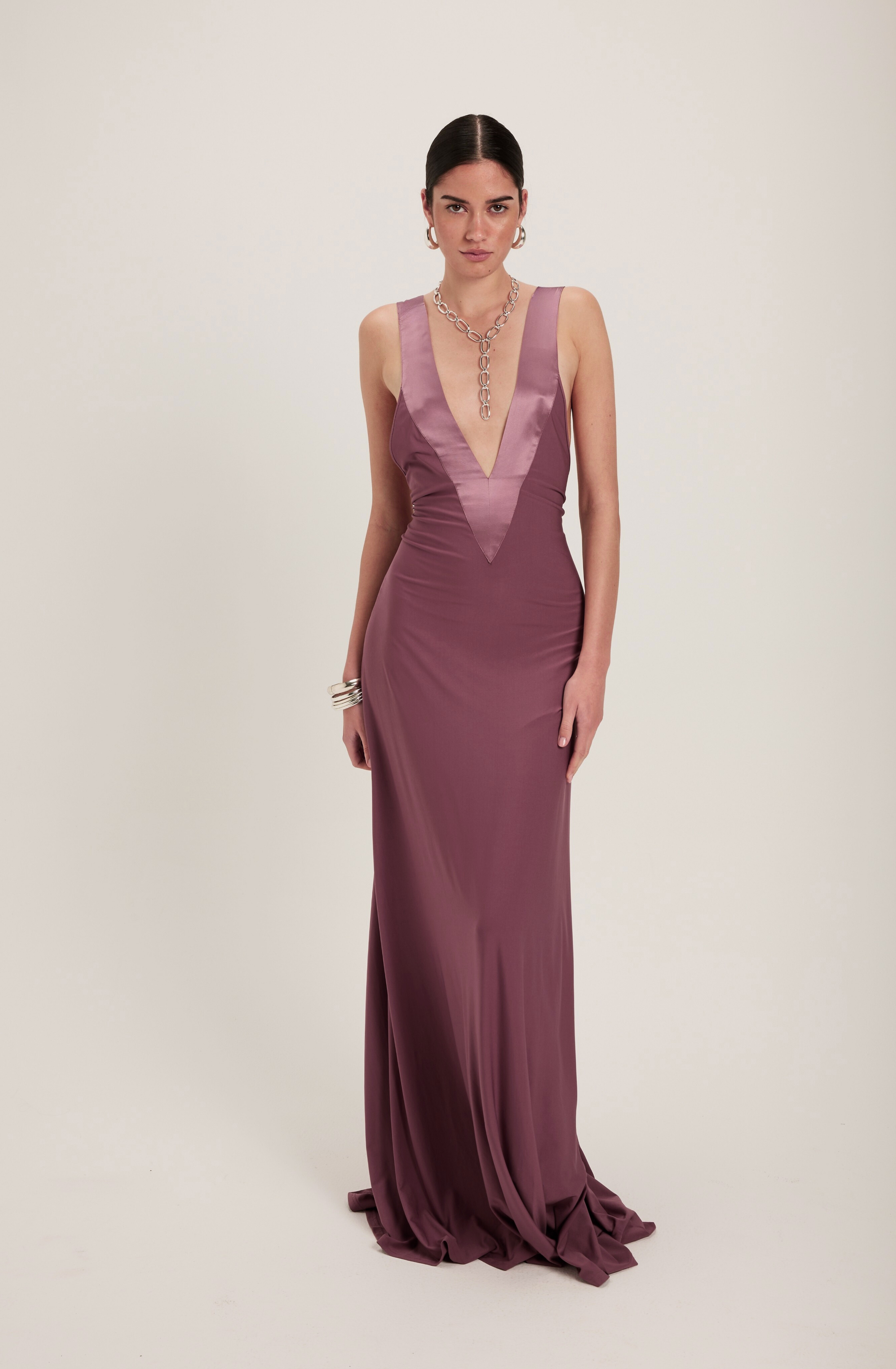 Rosa Gown Mauve