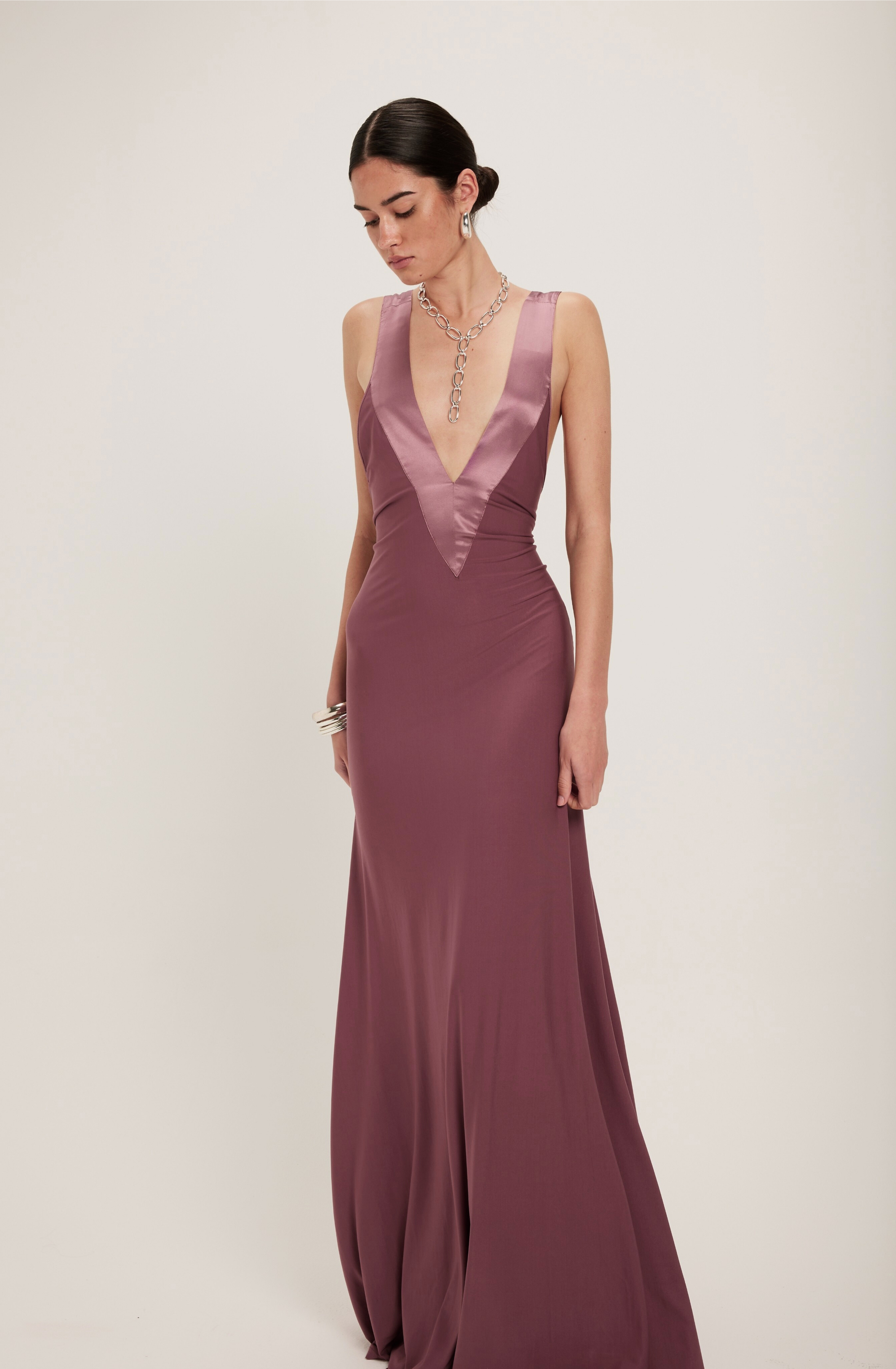 Rosa Gown Mauve