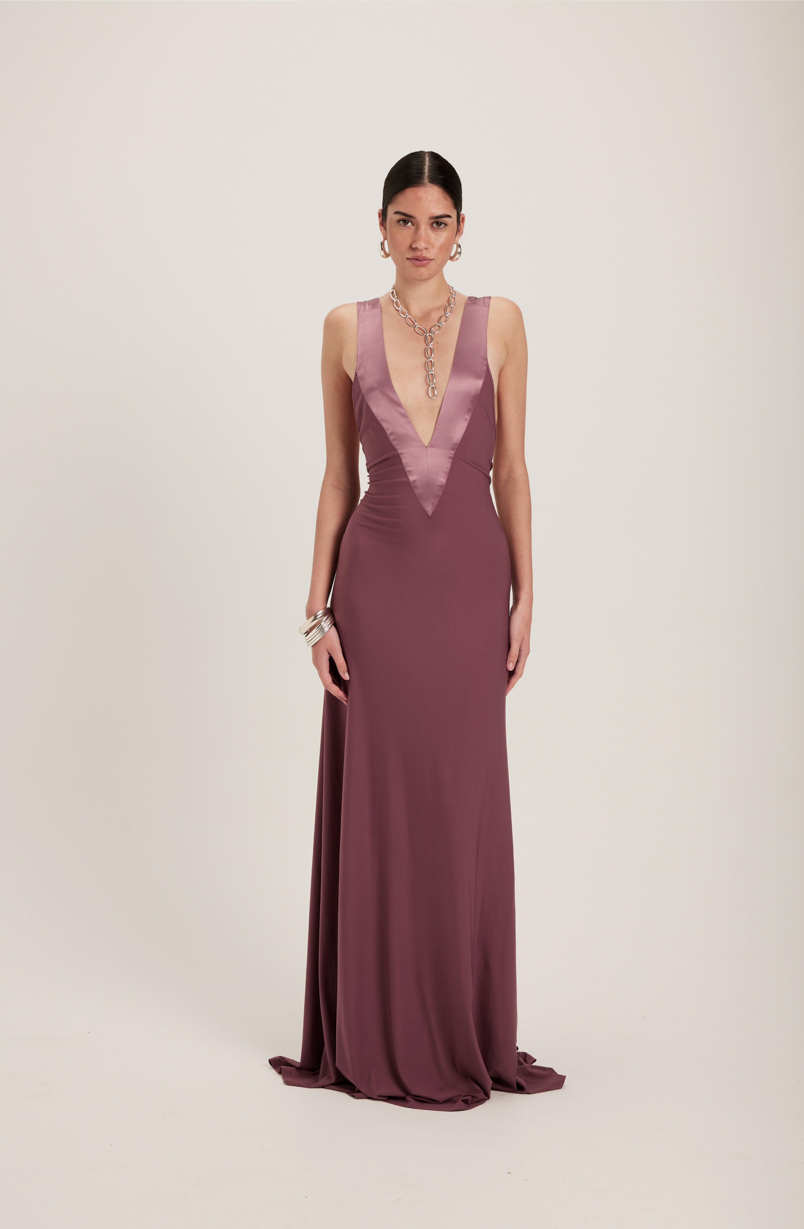 Rosa Gown Mauve