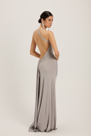 Gaia Gown - Silver Grey