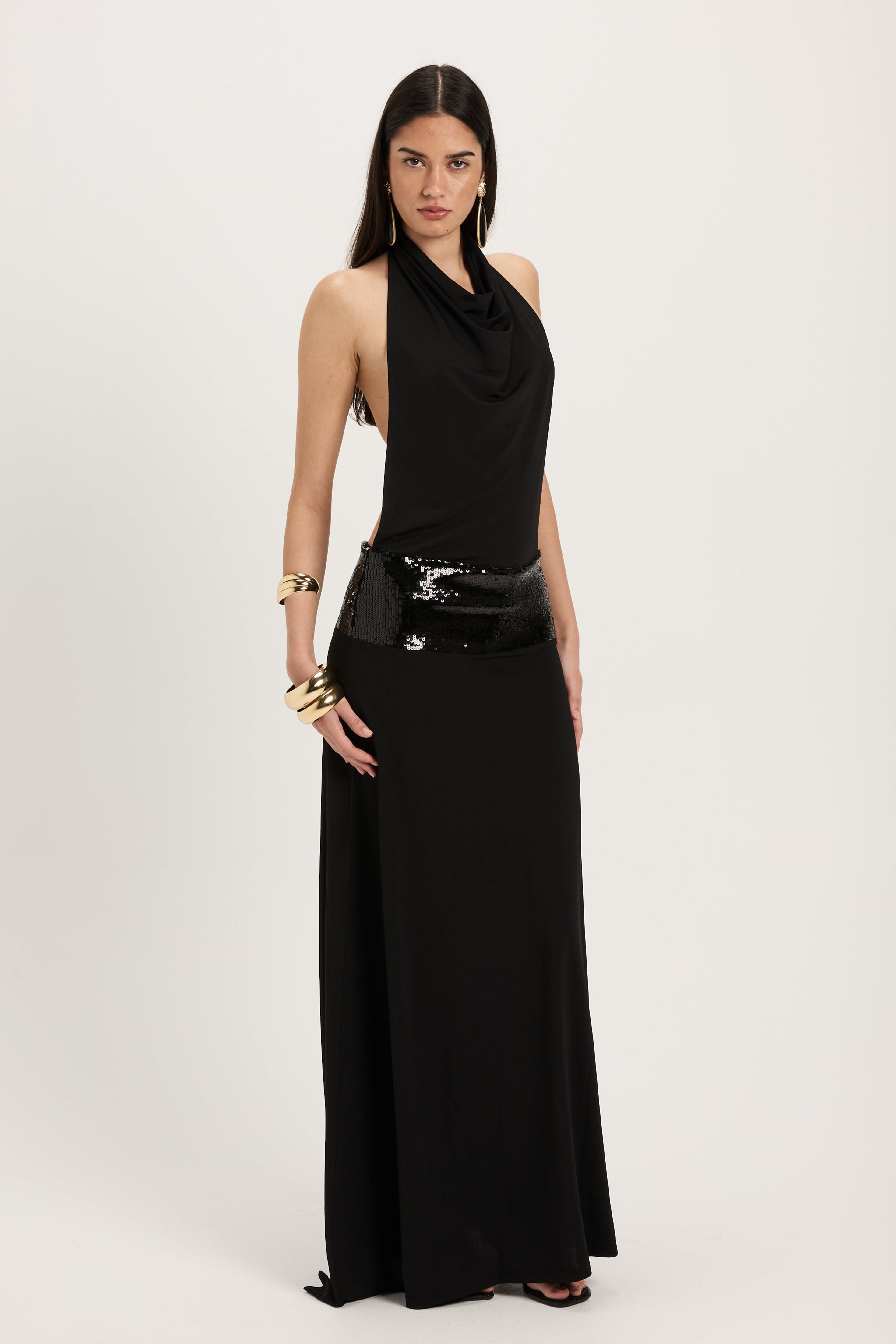 Adele Gown - Black