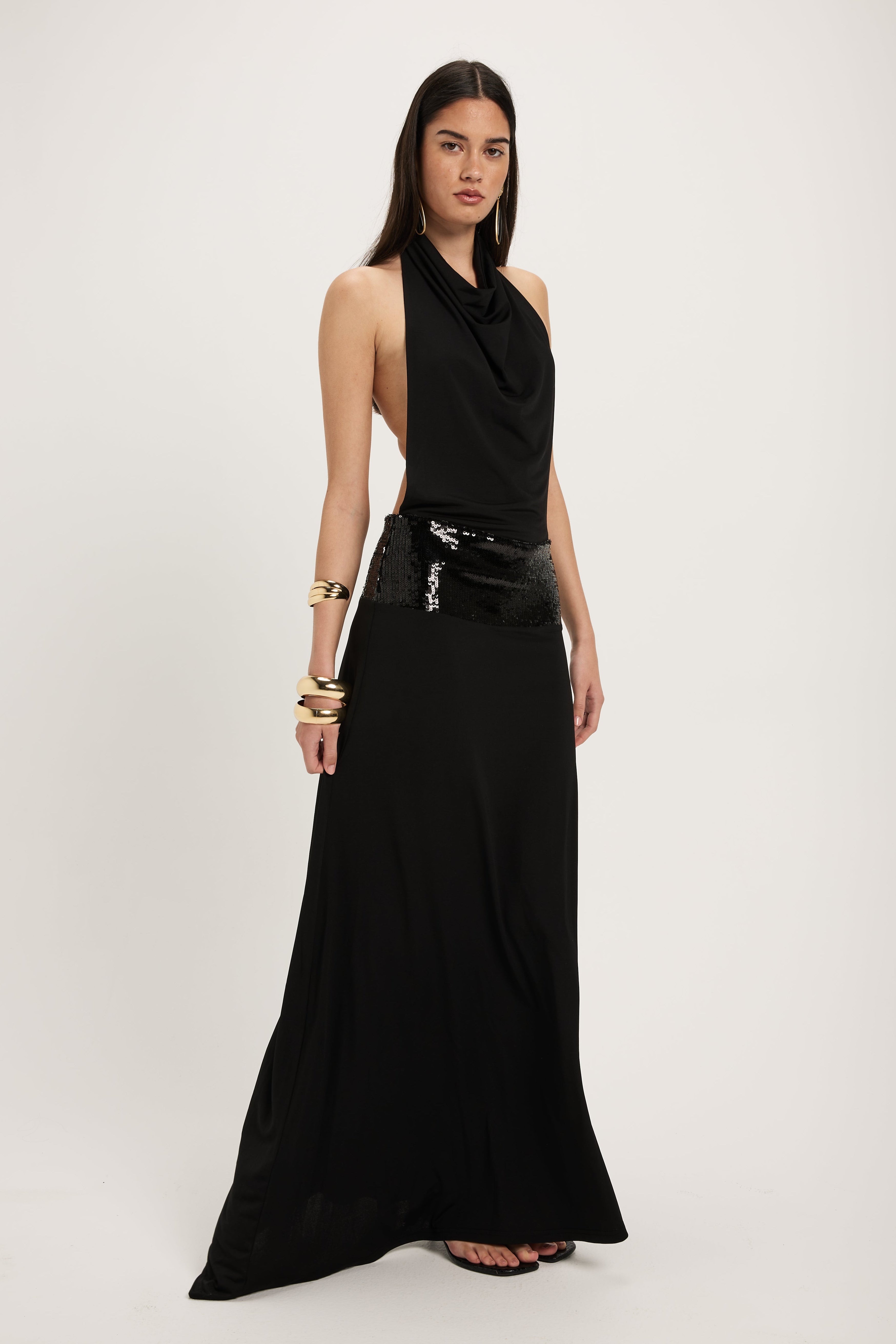 Adele Gown - Black
