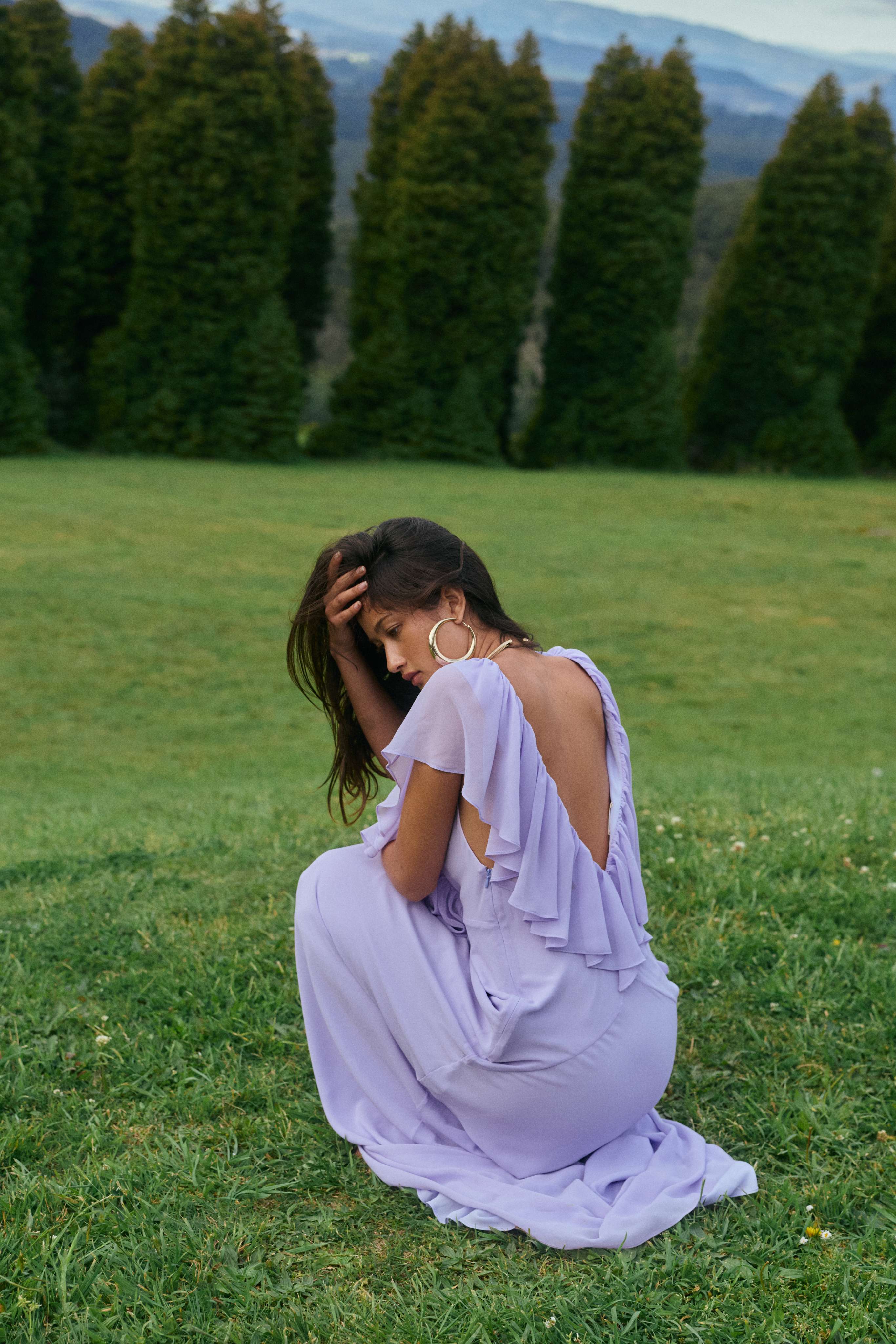 Clover Gown - Lavender