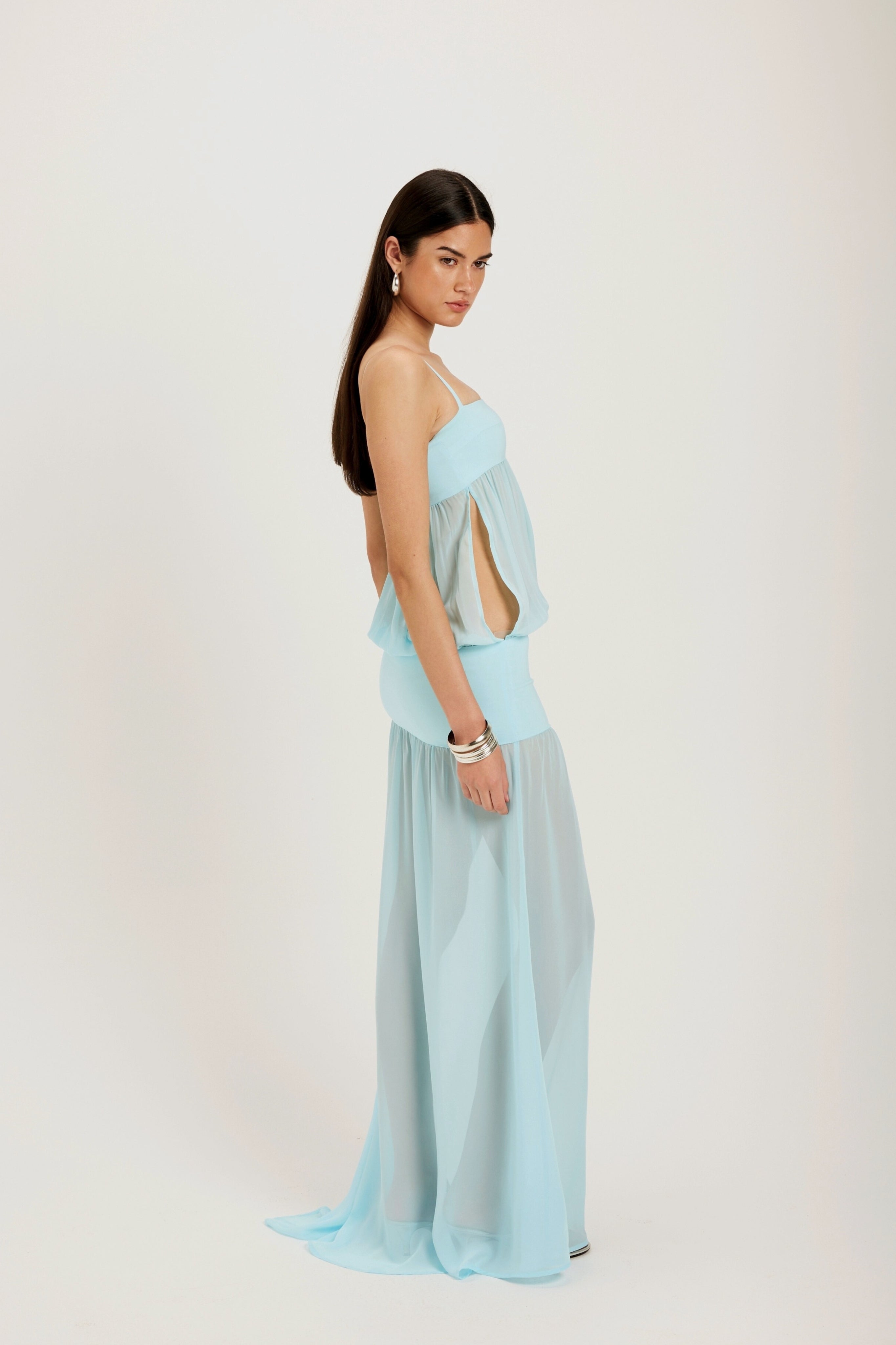 Romeo Gown - Aqua