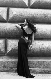 Octavia Gown - Black