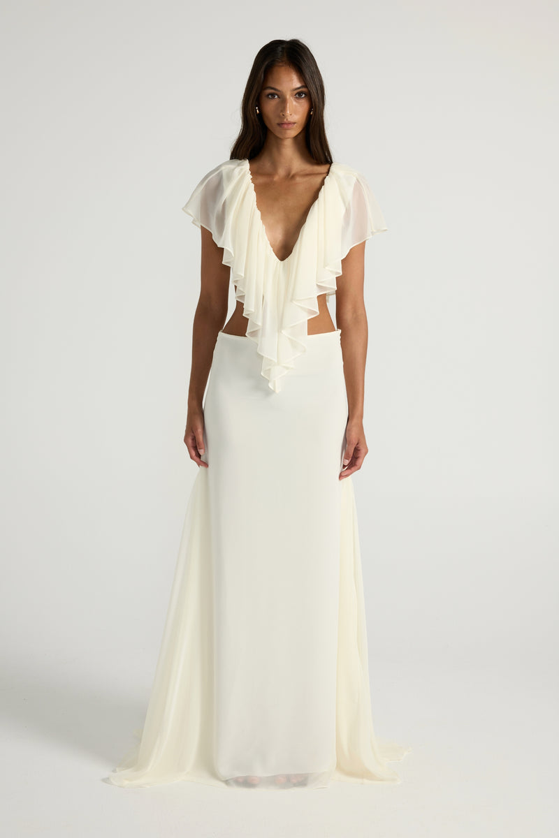 Clover Skirt - Ivory