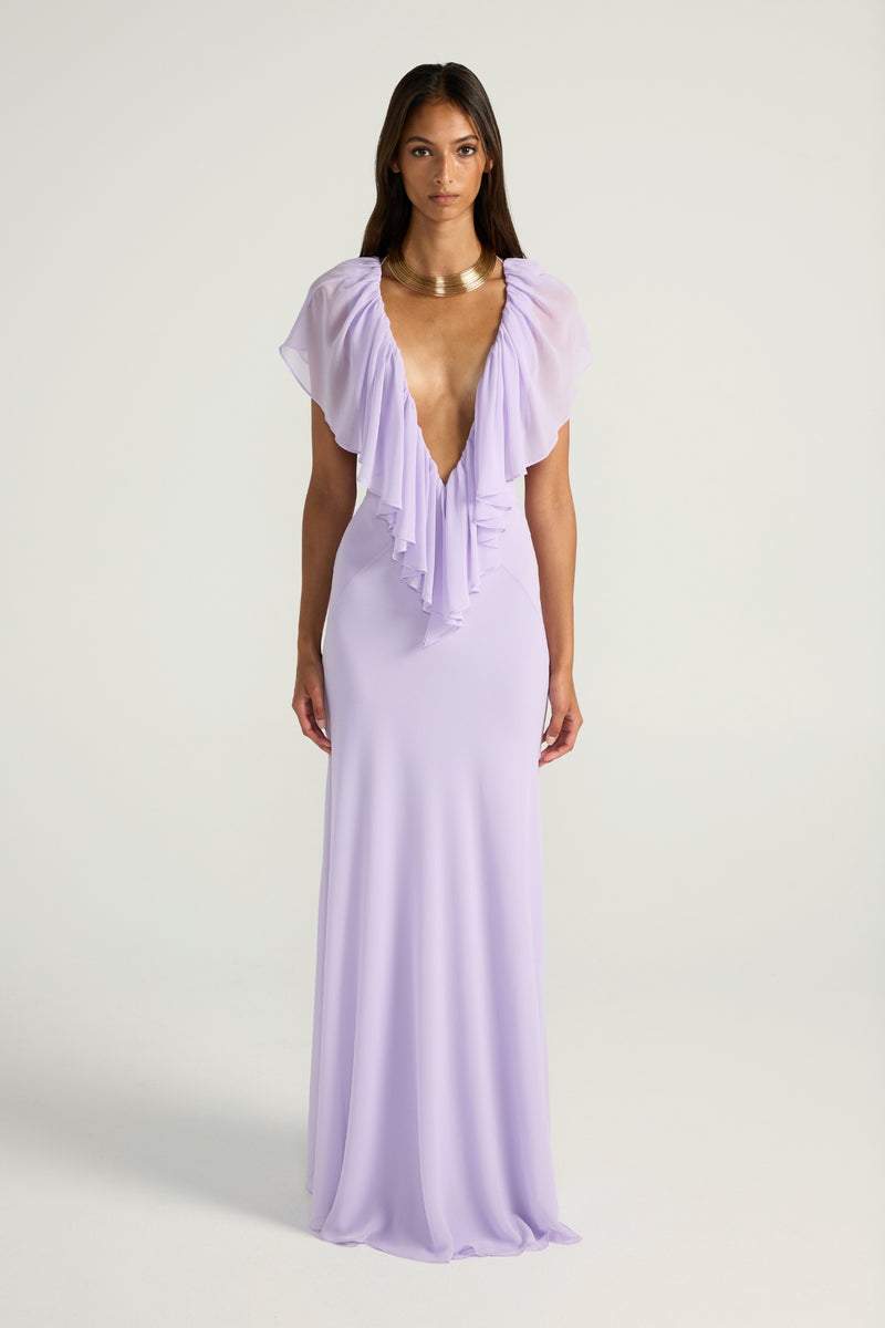 Clover Gown - Lavender