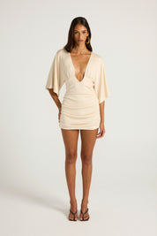 Rita Mini Dress - Stone