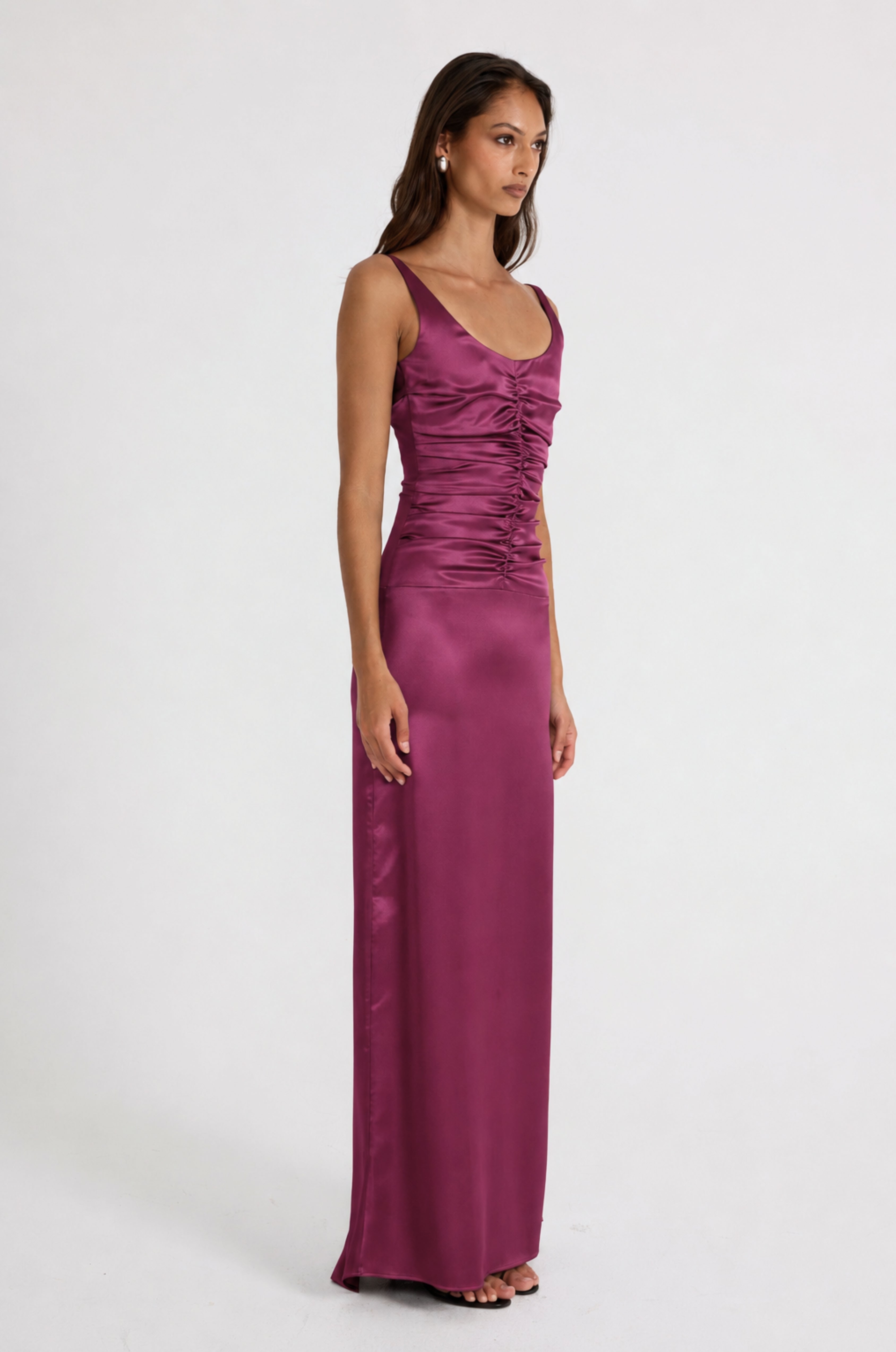 Atlein Gown - Plum