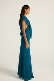 Clover Gown - Teal