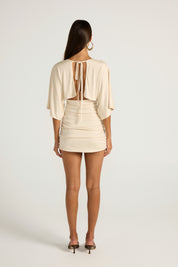 Rita Mini Dress - Stone