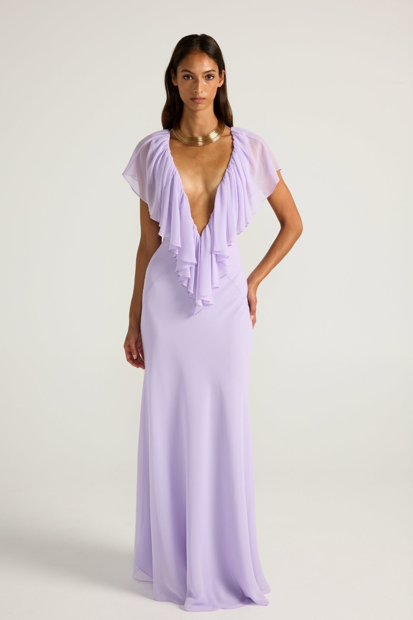 Clover Gown - Lavender