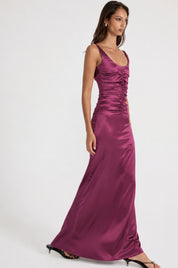 Atlein Gown - Plum