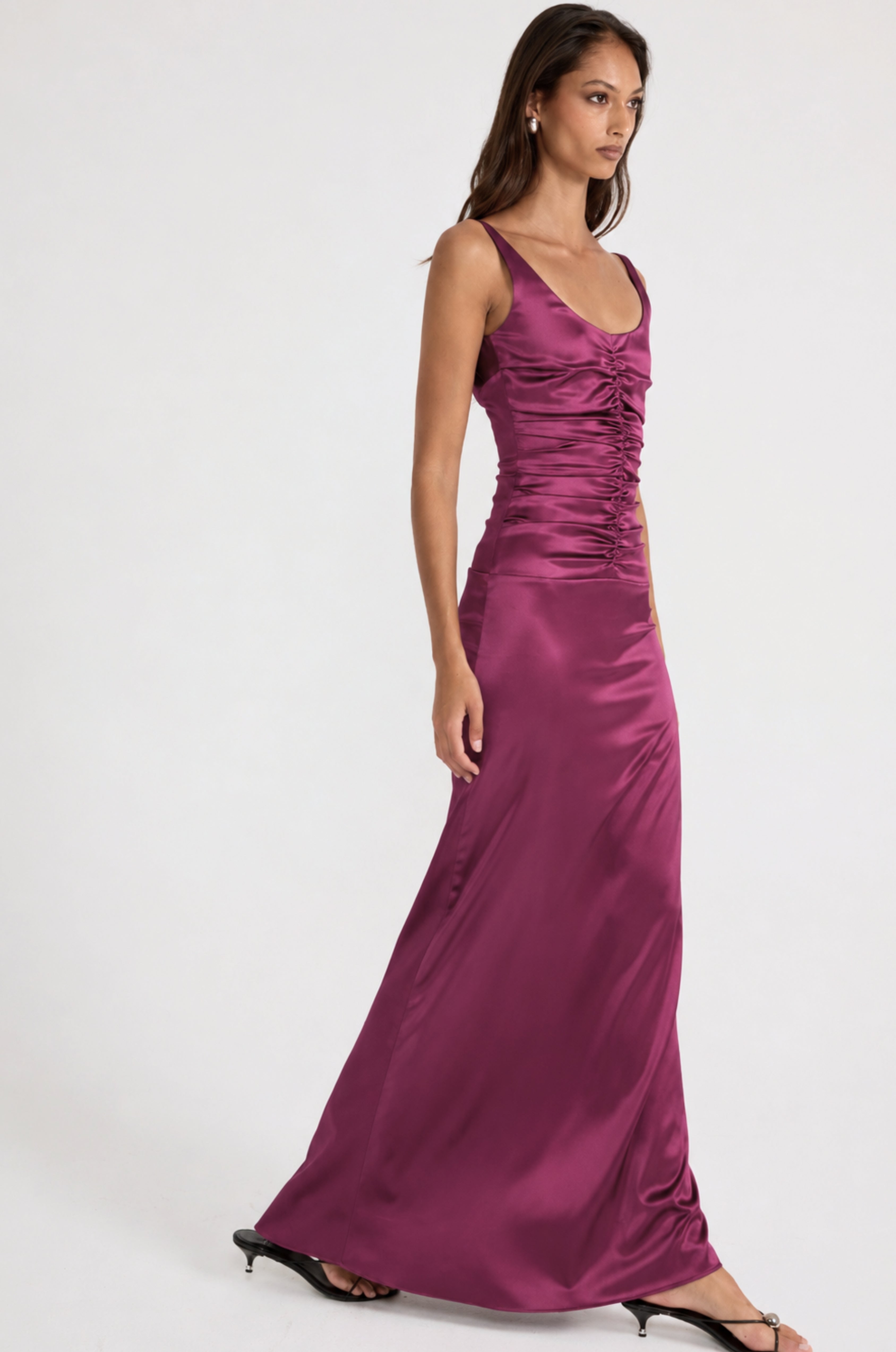 Atlein Gown - Plum