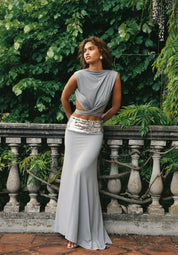 Lune Skirt - Grey