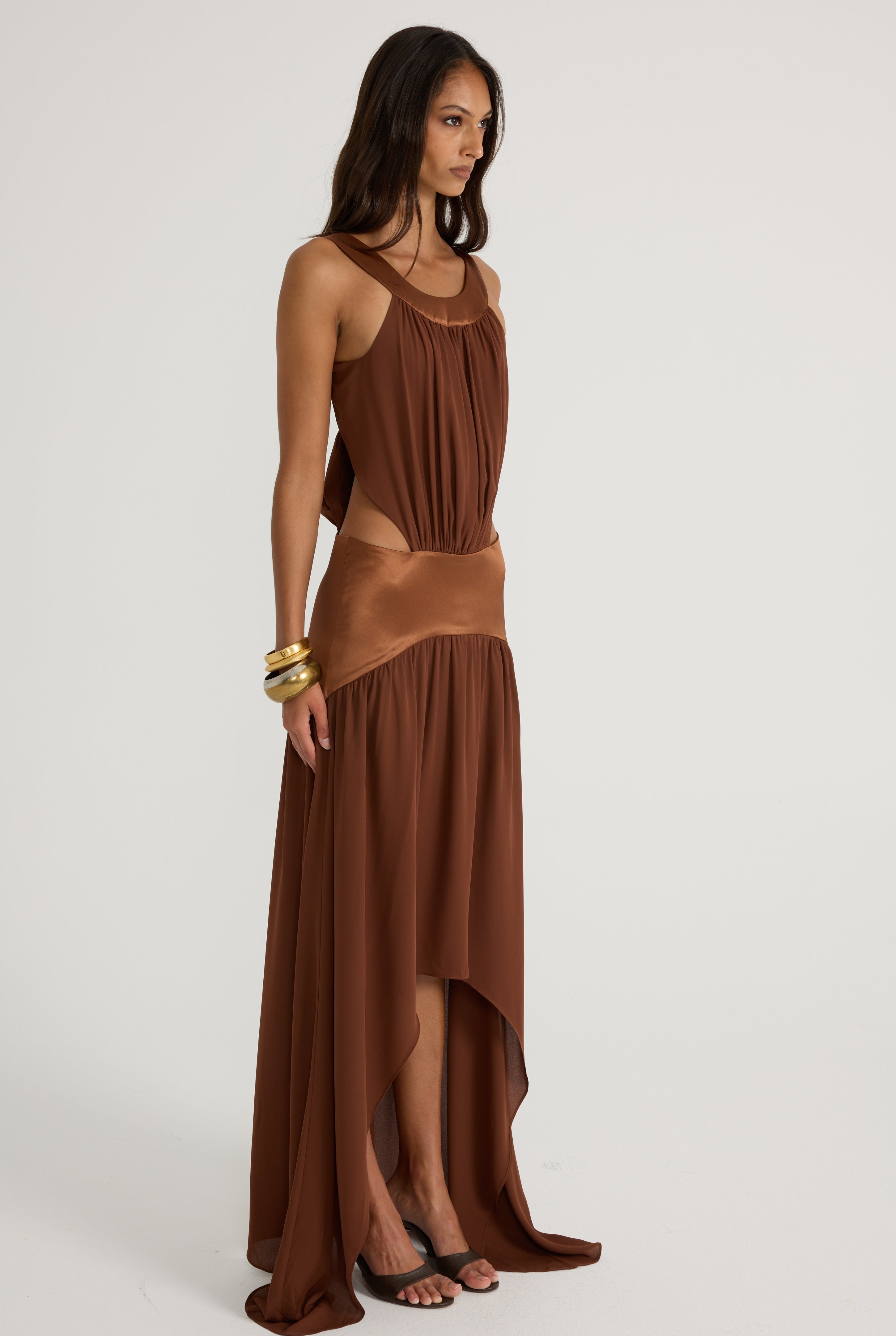 Carmen Gown - Camel