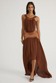Carmen Gown - Camel