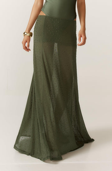 Vecchio Skirt - Olive