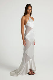 Delphine Gown - Silver