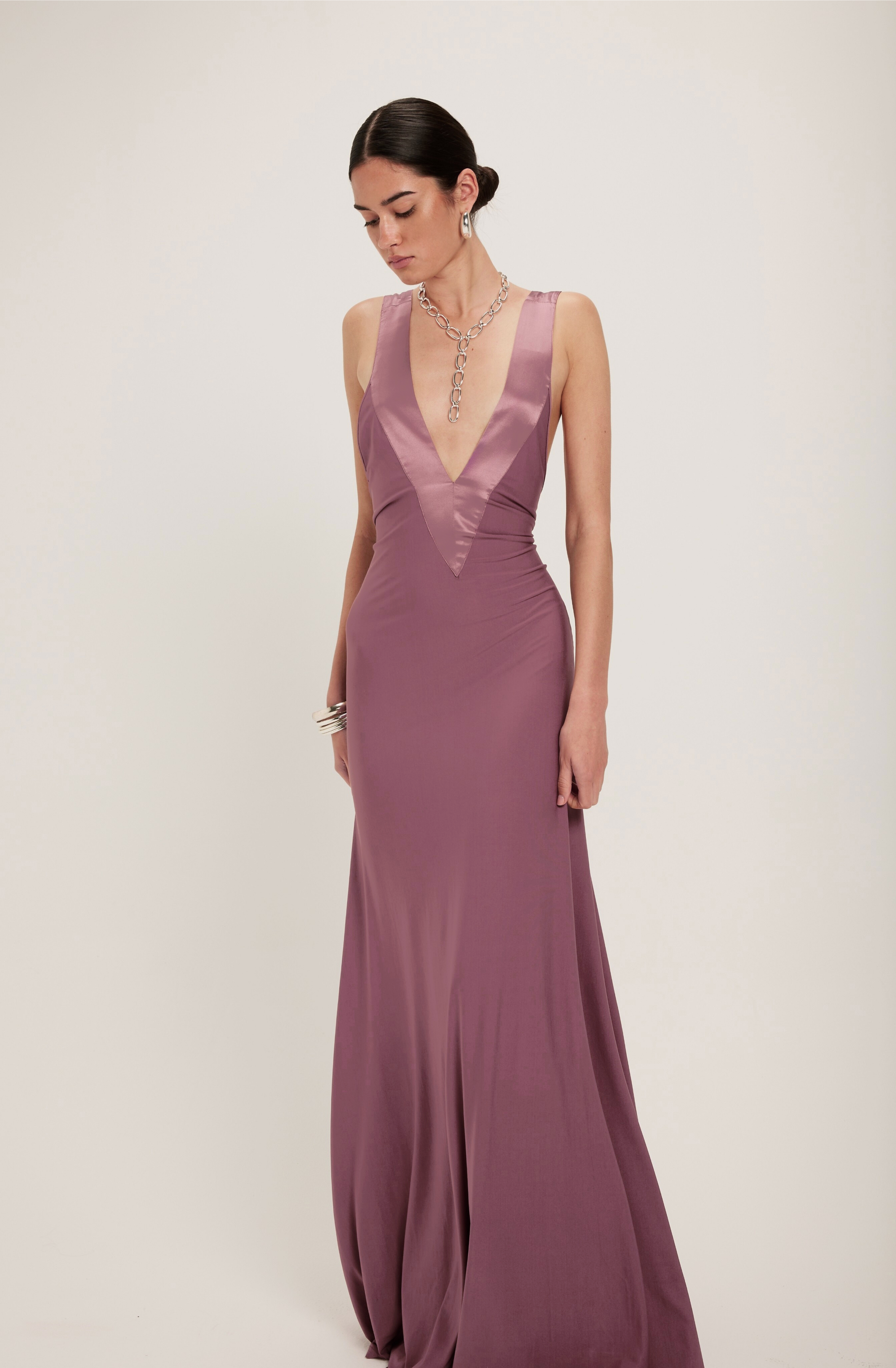 Rosa Gown Mauve