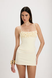 Jude Bustier Top - Cream