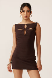 Audrey H Mini - Brown