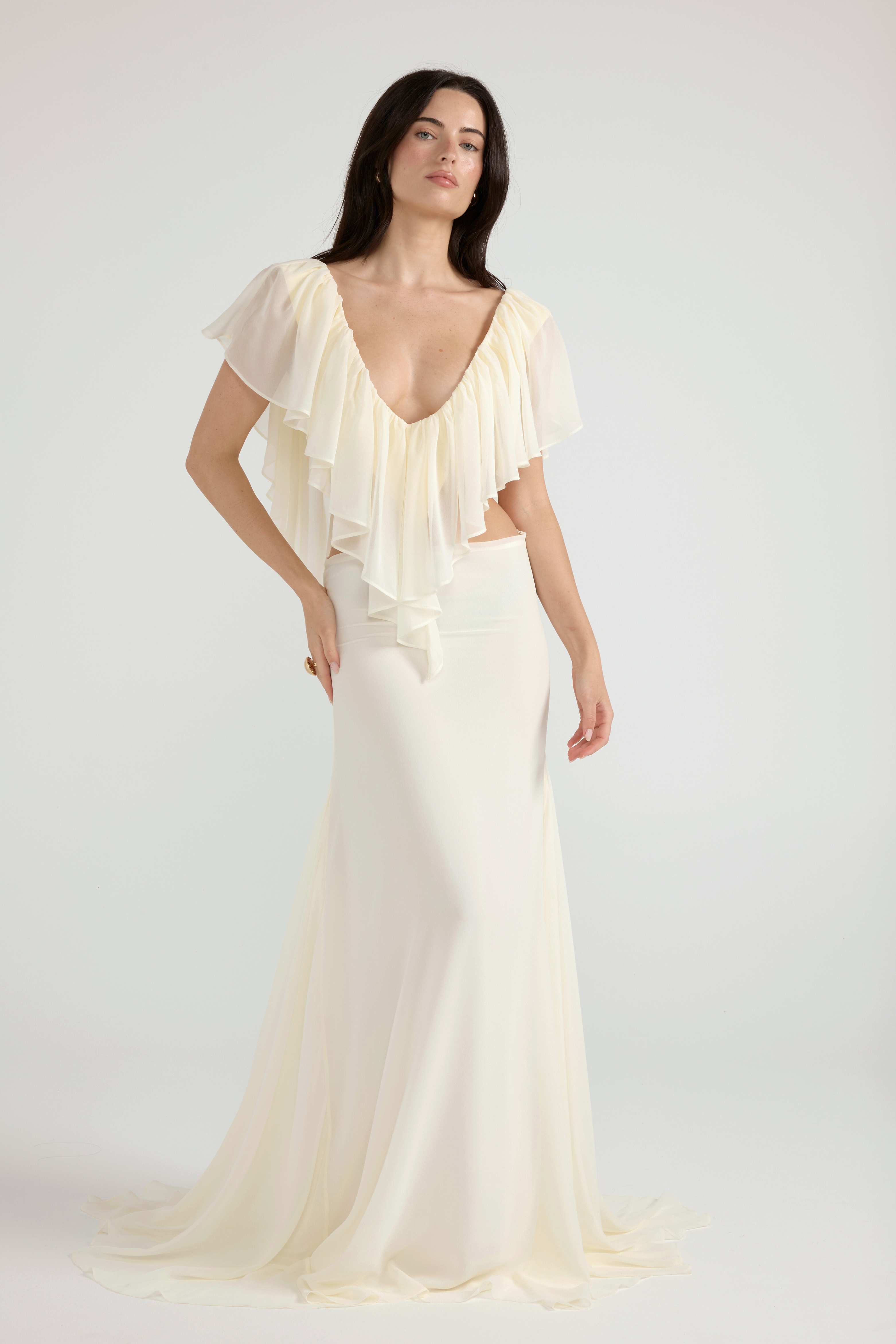 Clover Skirt - Ivory