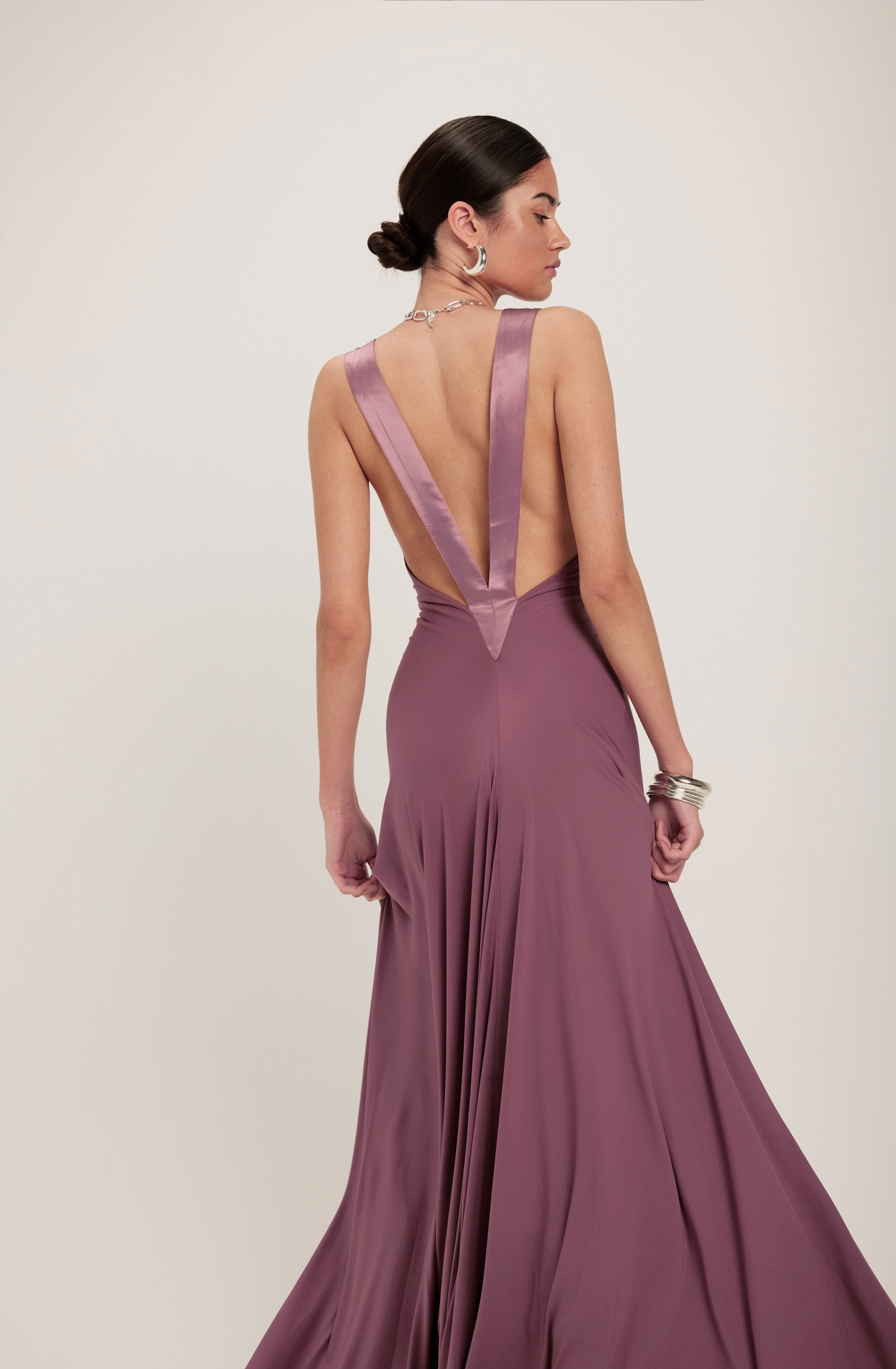 Rosa Gown Mauve