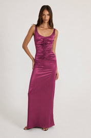 Atlein Gown - Plum