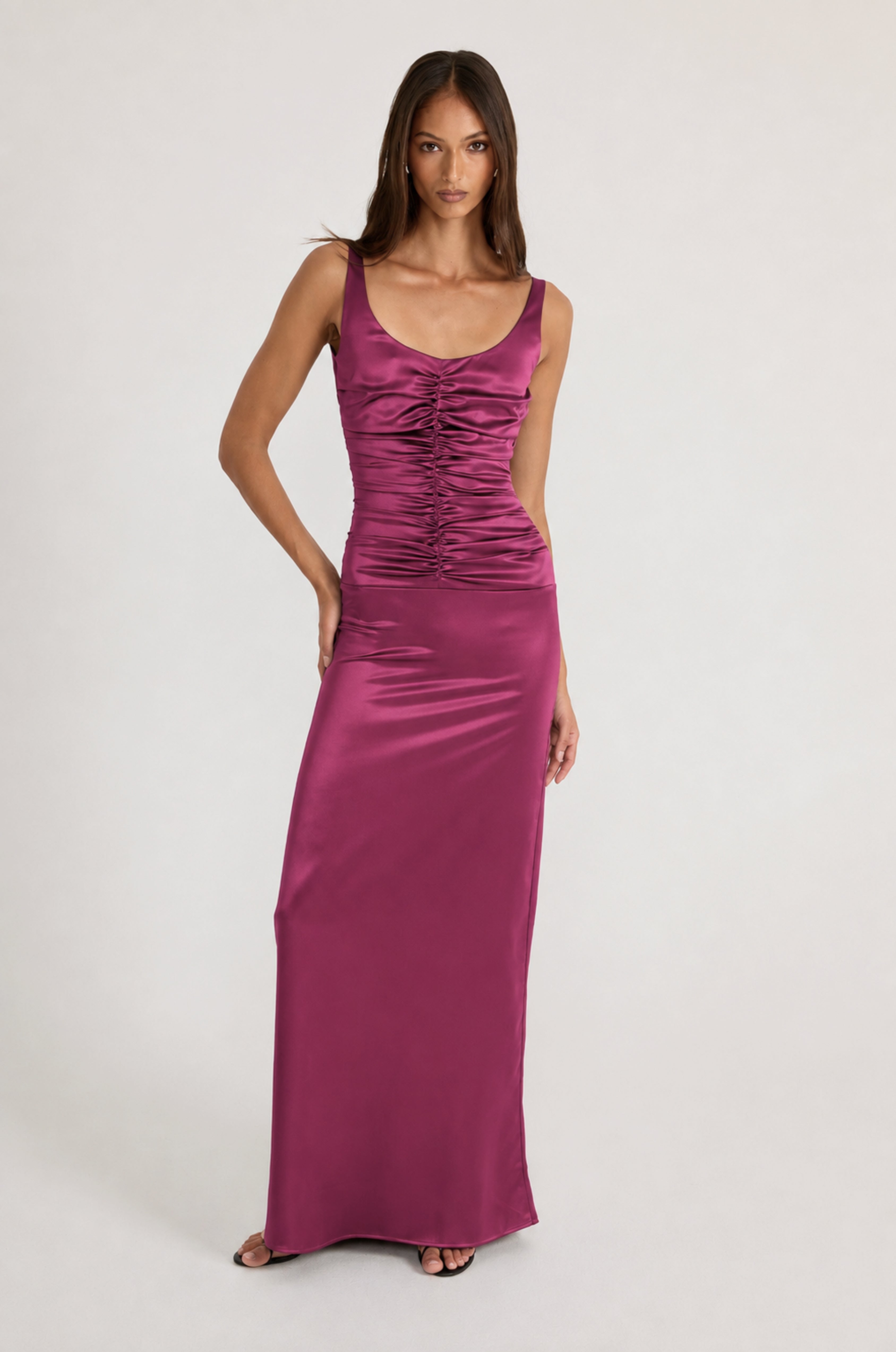 Atlein Gown - Plum