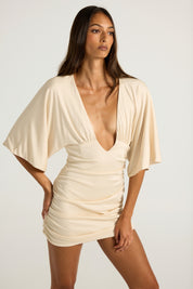 Rita Mini Dress - Stone