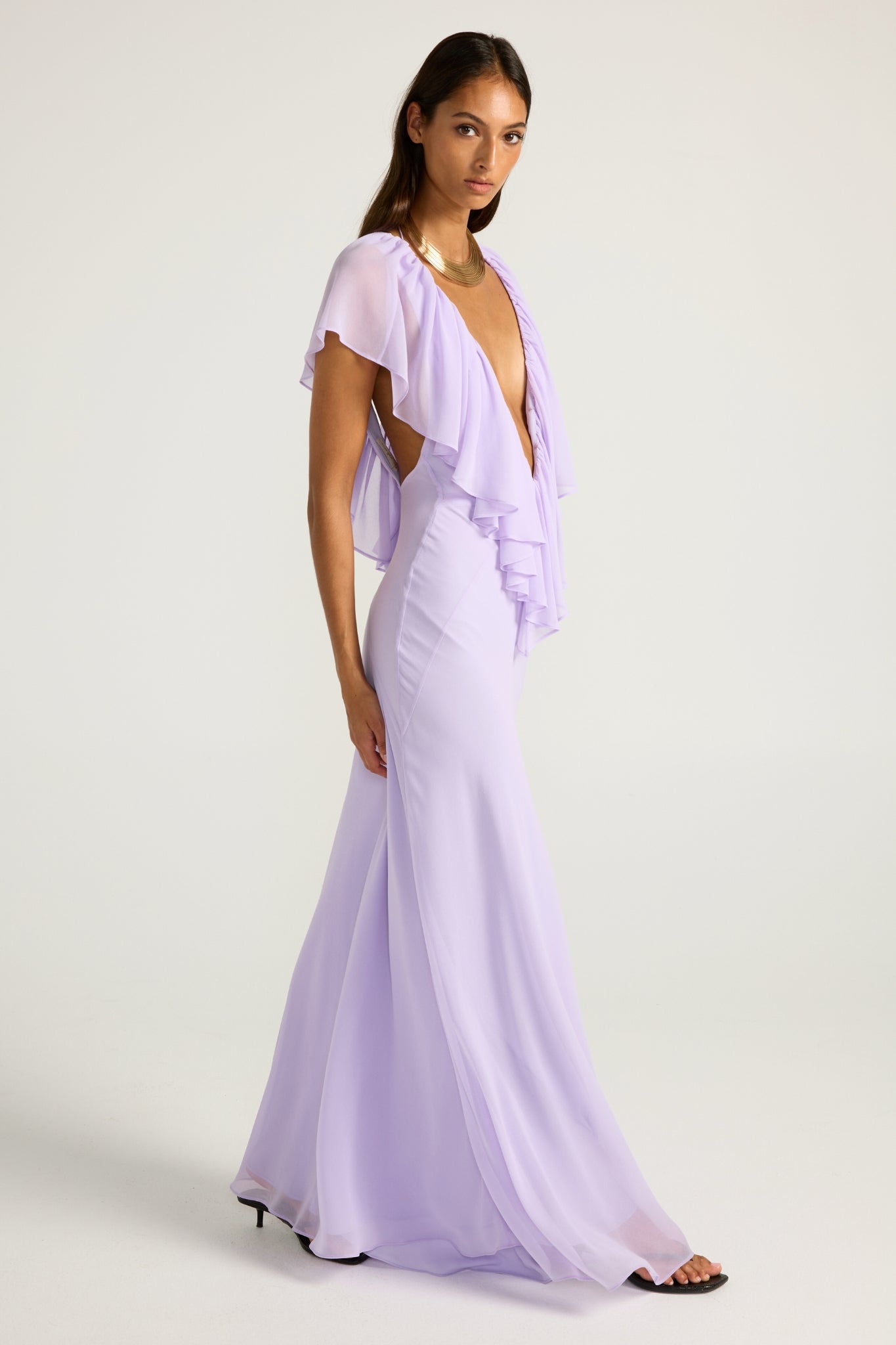 Clover Gown - Lavender