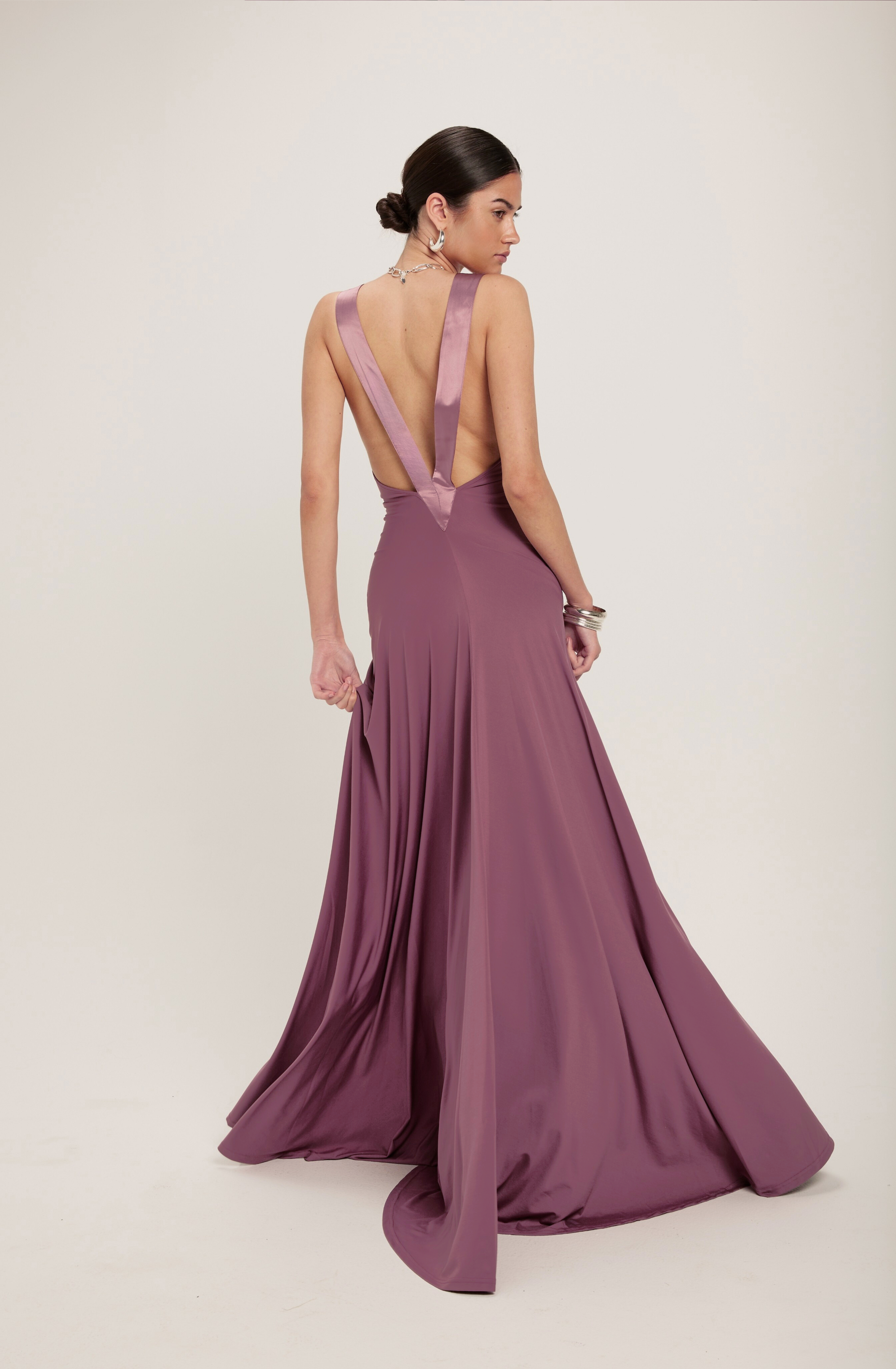 Rosa Gown Mauve