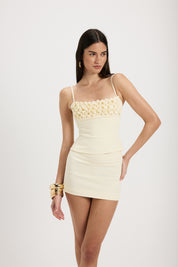 Jude Bustier Top - Cream