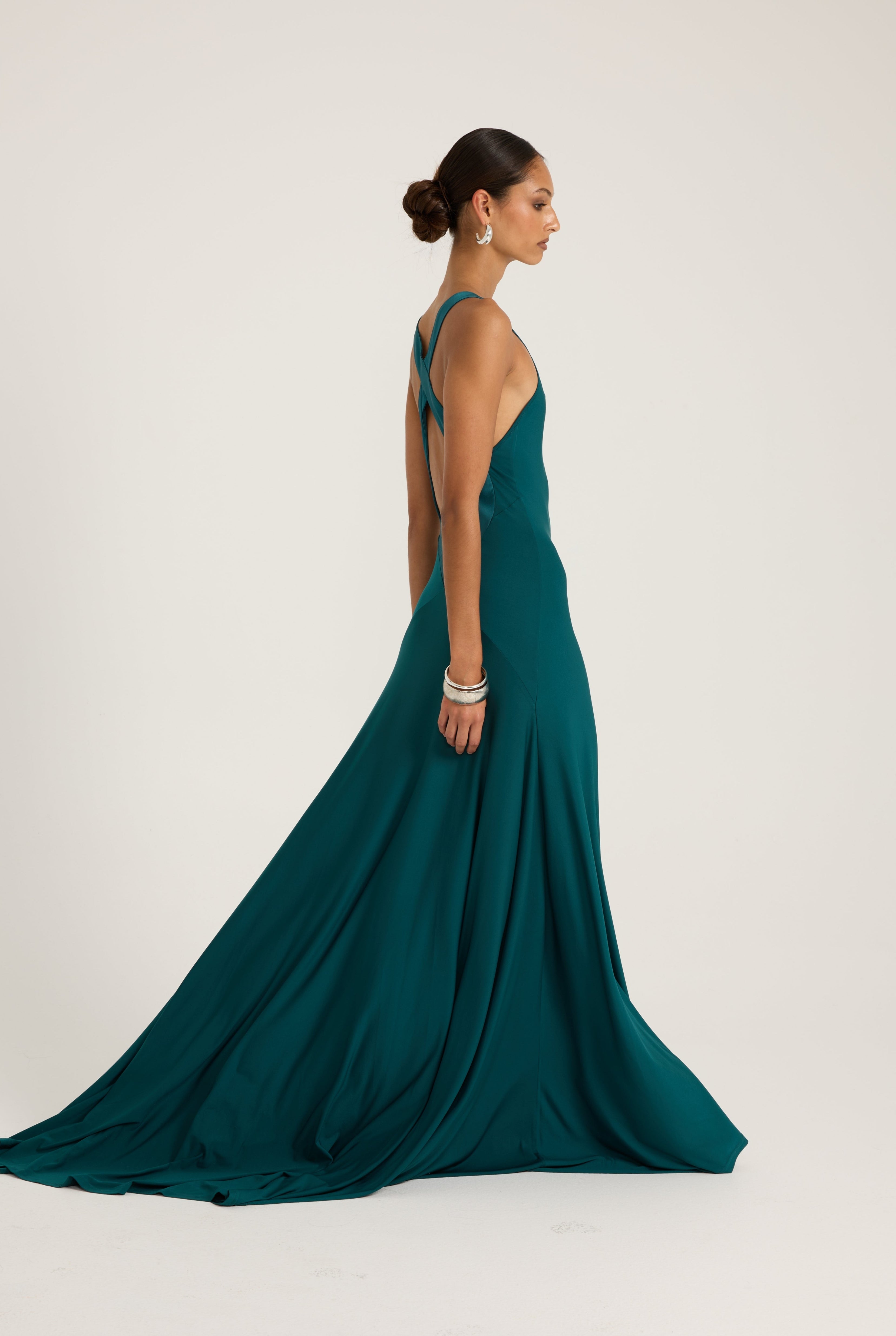 Rina Gown - Teal