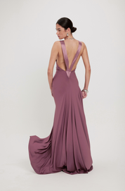 Rosa Gown Mauve