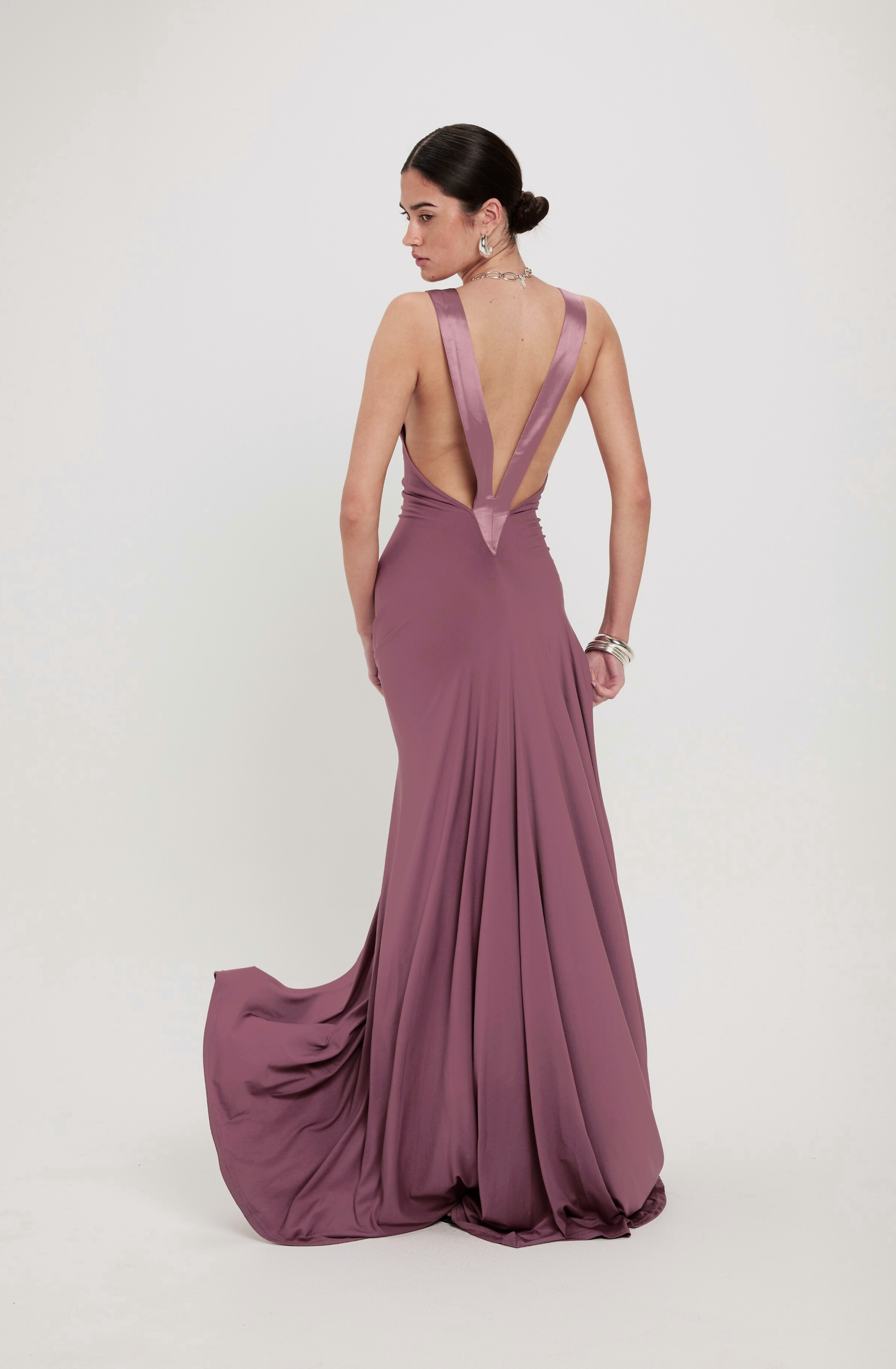 Rosa Gown Mauve