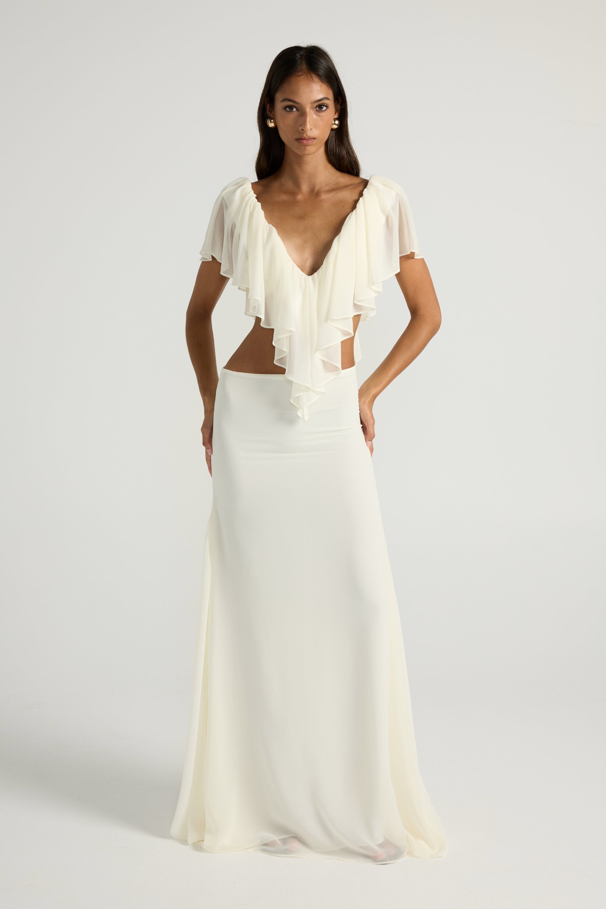 Clover Skirt - Ivory