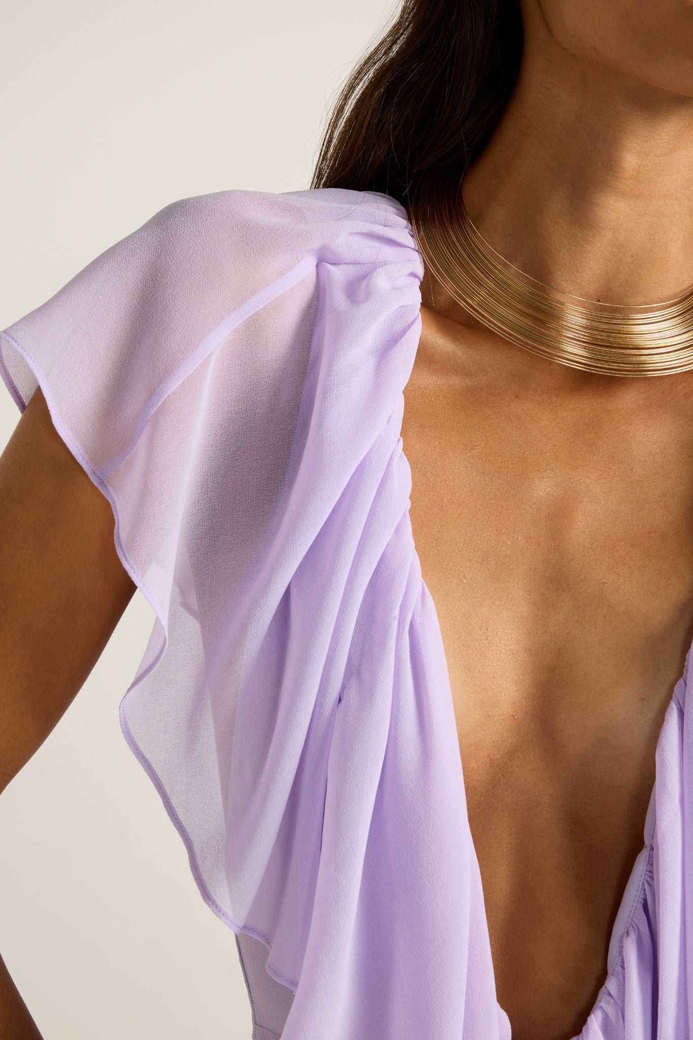 Clover Gown - Lavender