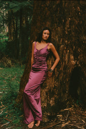 Atlein Gown - Plum