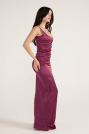 Atlein Gown - Plum