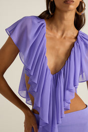 Clover Top - Periwinkle