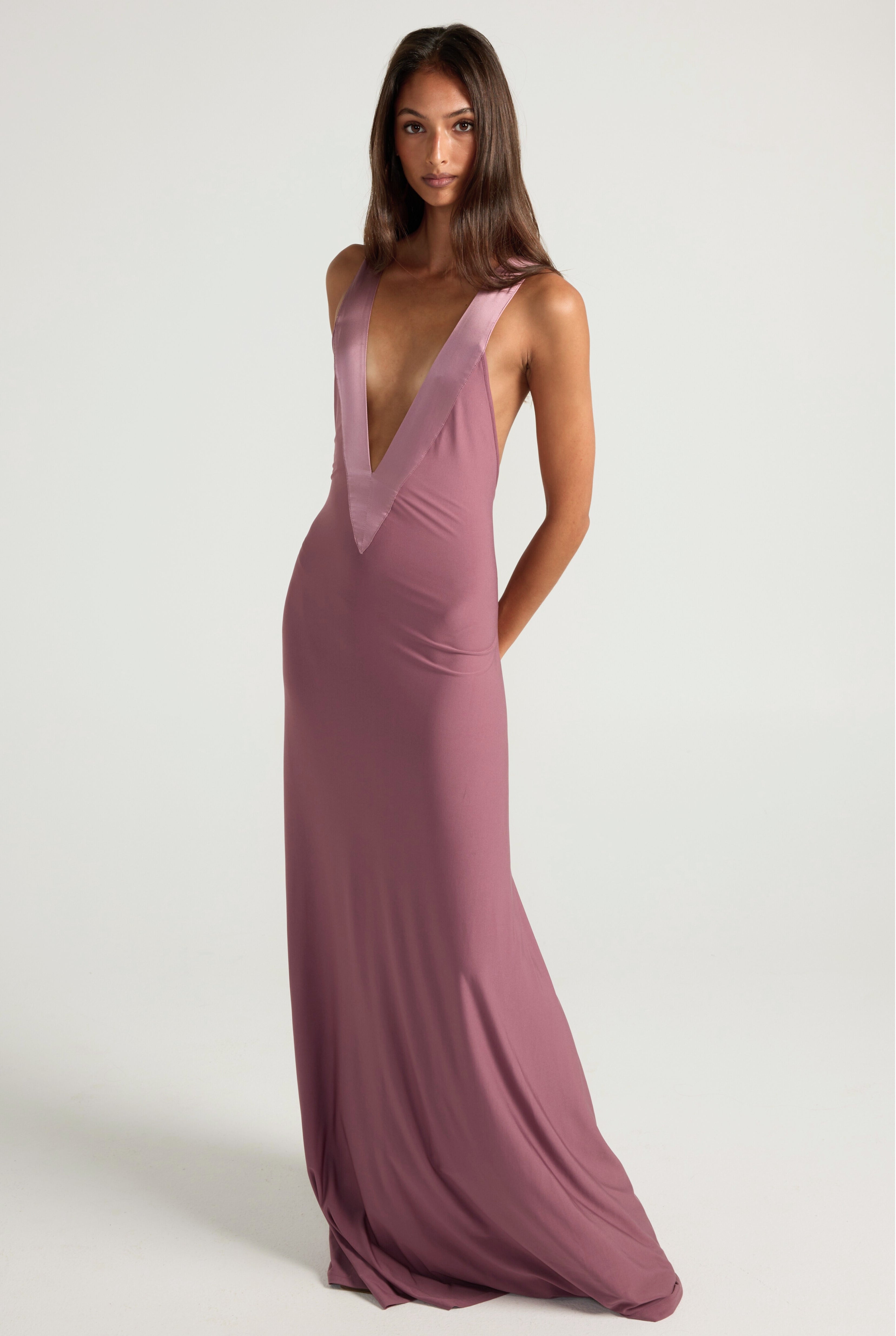 Rosa Gown - Mauve