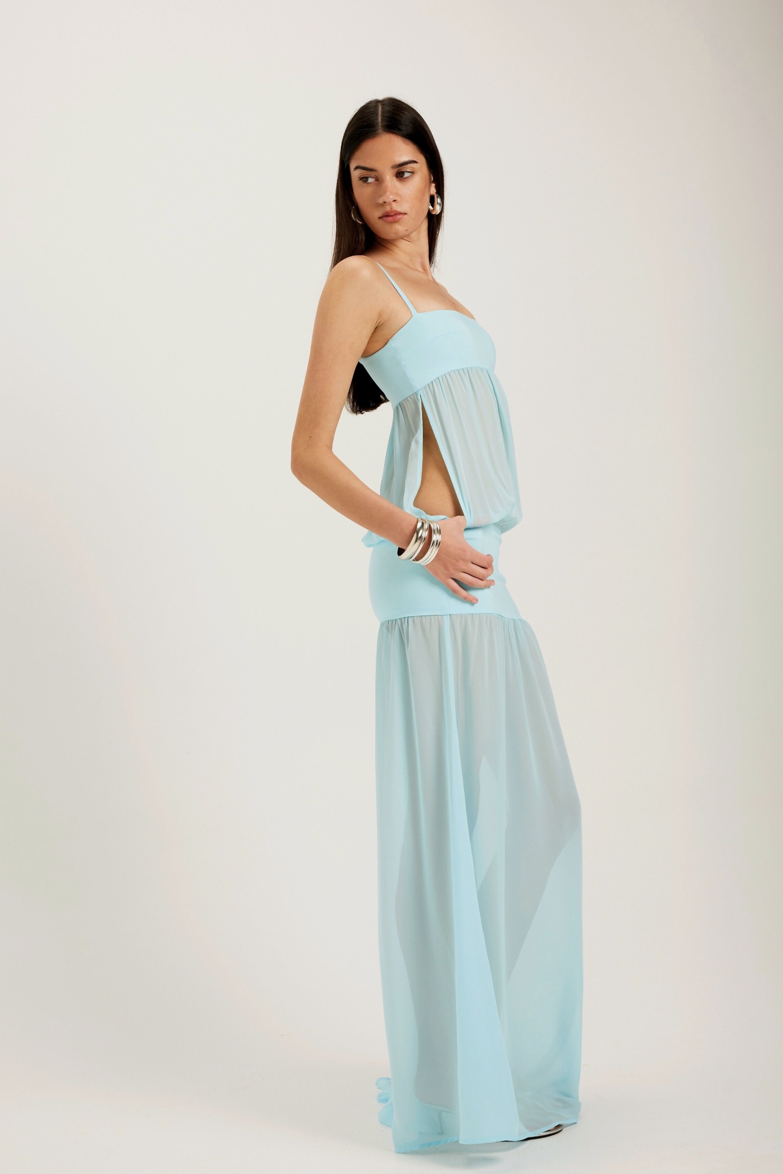 Romeo Gown - Aqua