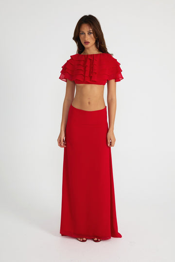 Elizabeth Skirt - Red