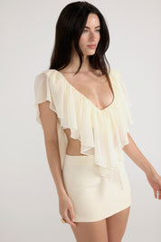 Clover Top - Ivory