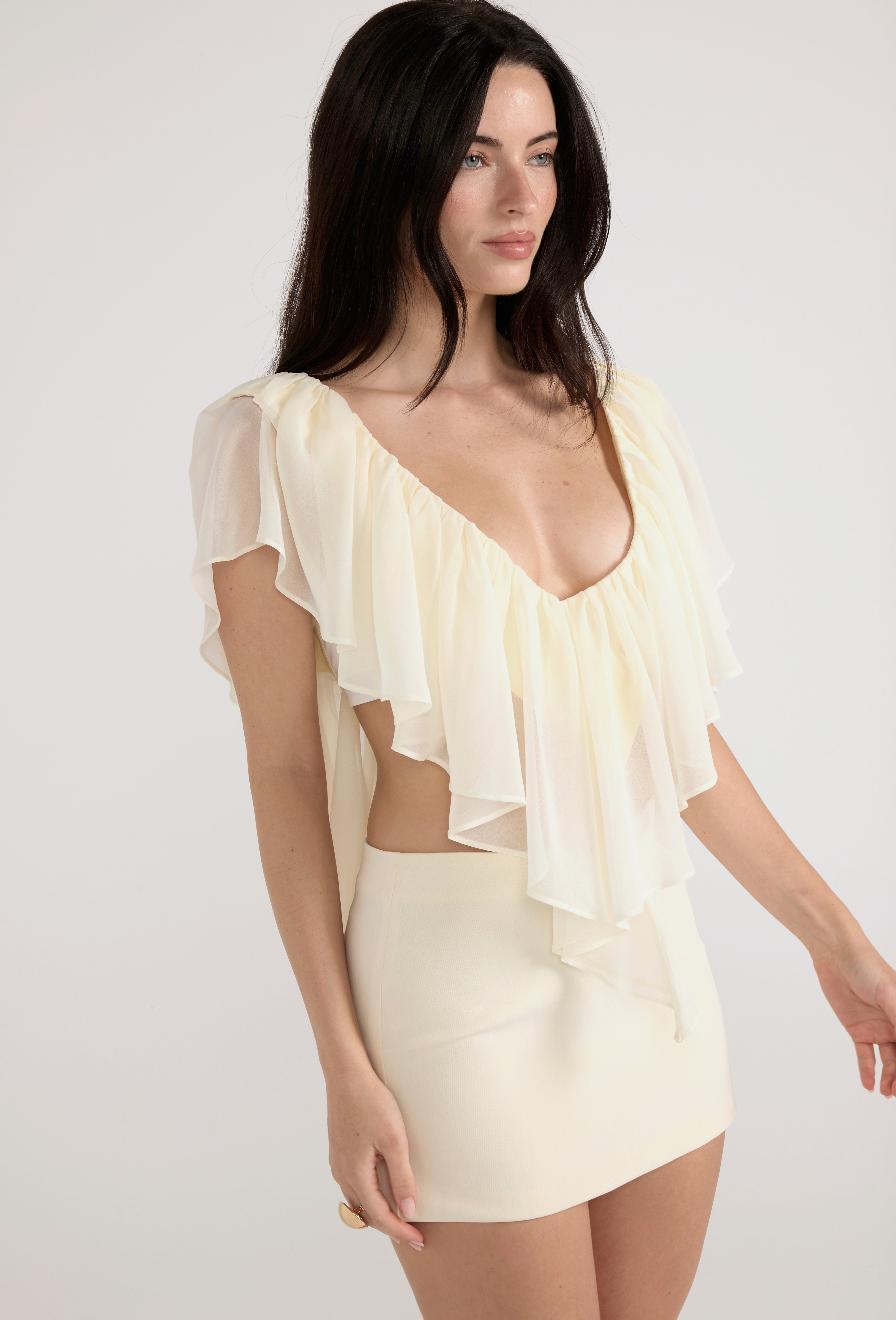 Clover Top - Ivory