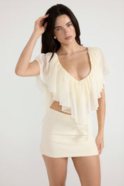 Clover Top - Ivory