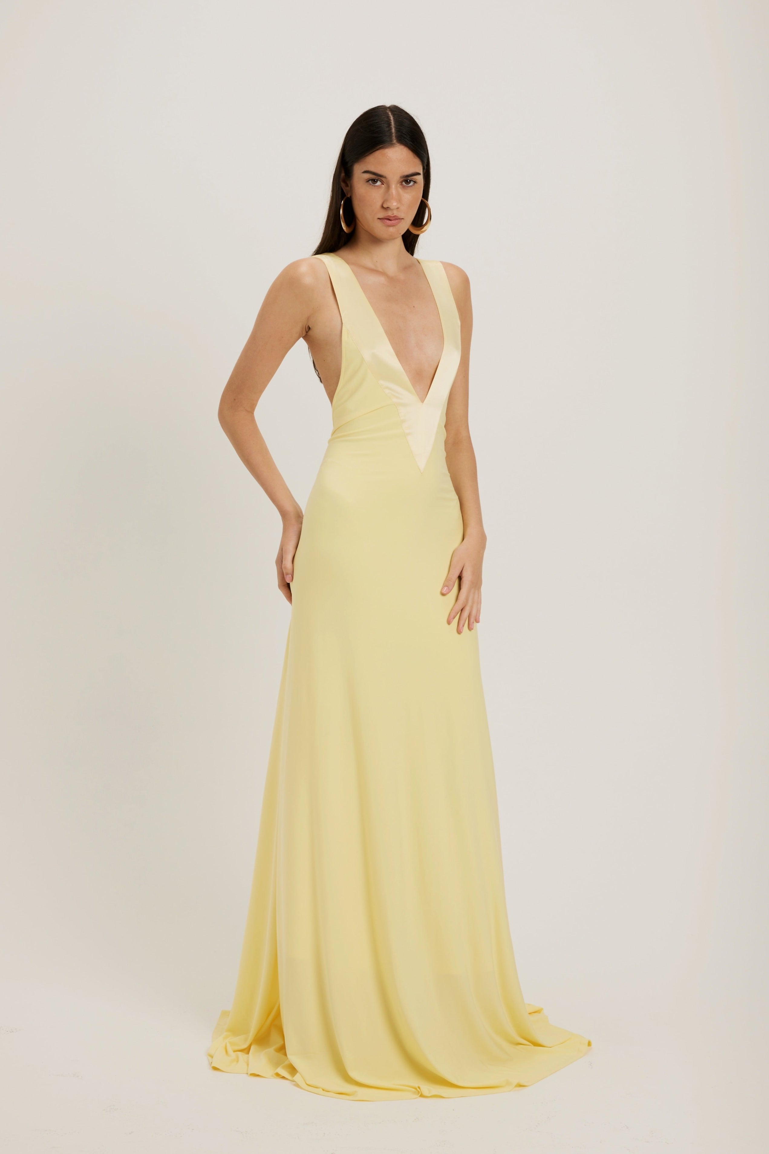 Rosa Gown Lemon