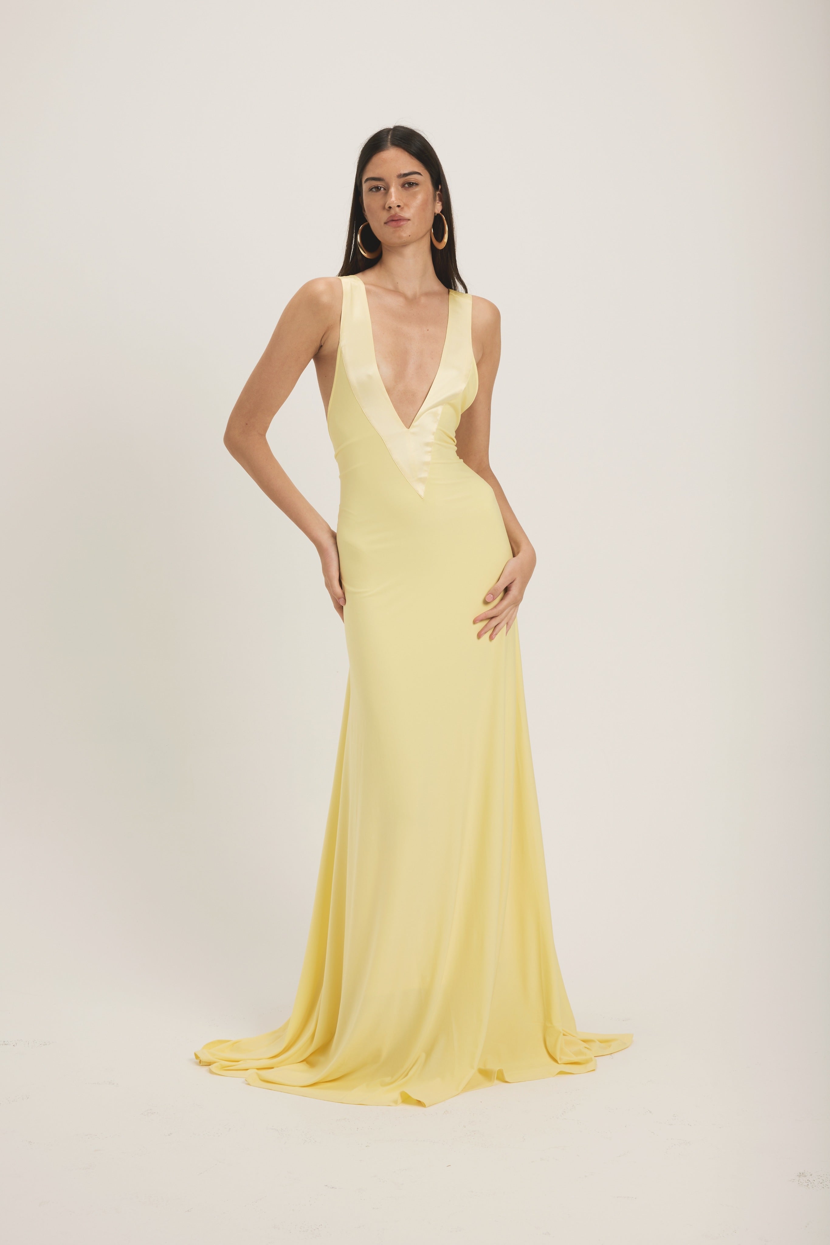 Rosa Gown Lemon